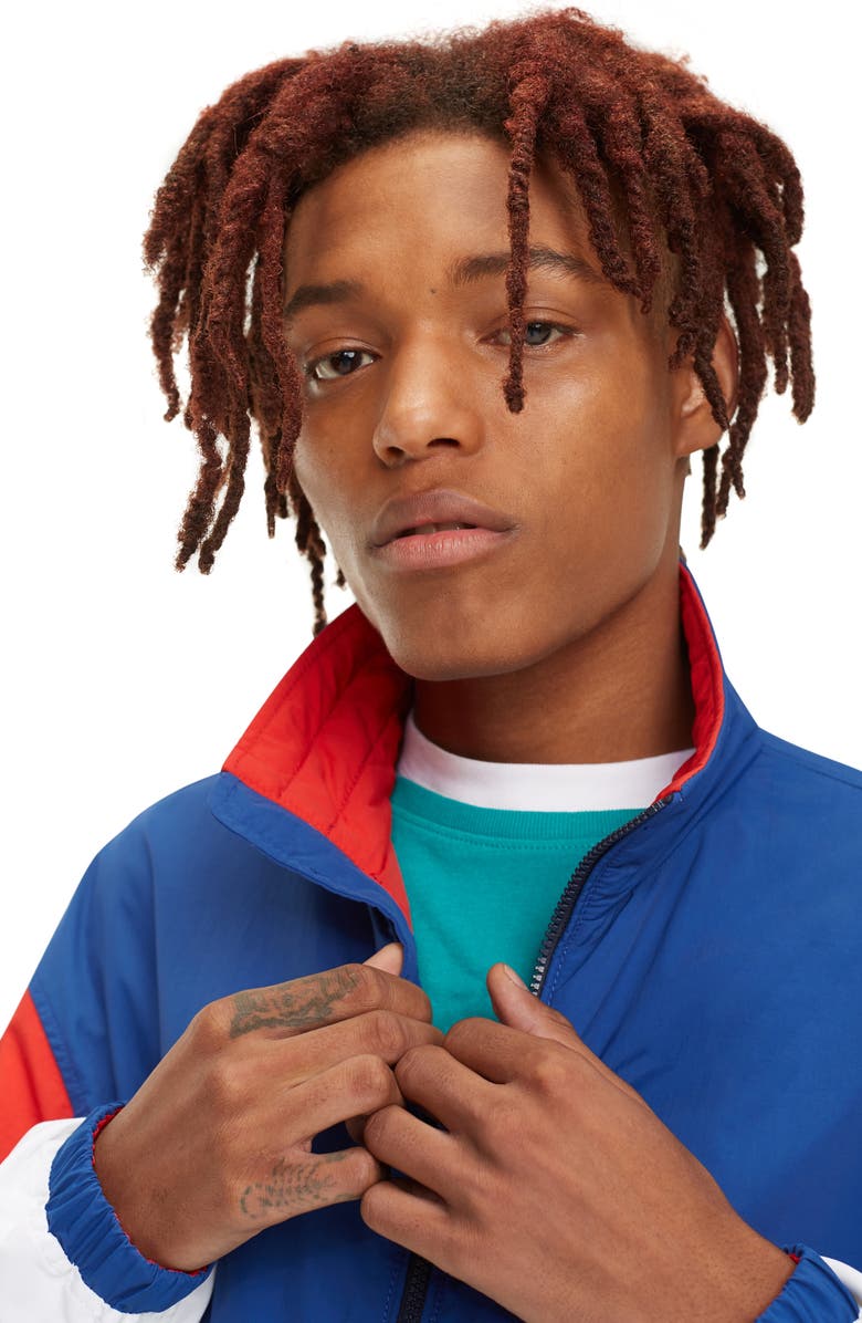 TOMMY JEANS TJM Colorblock Track Jacket, Alternate, color, 