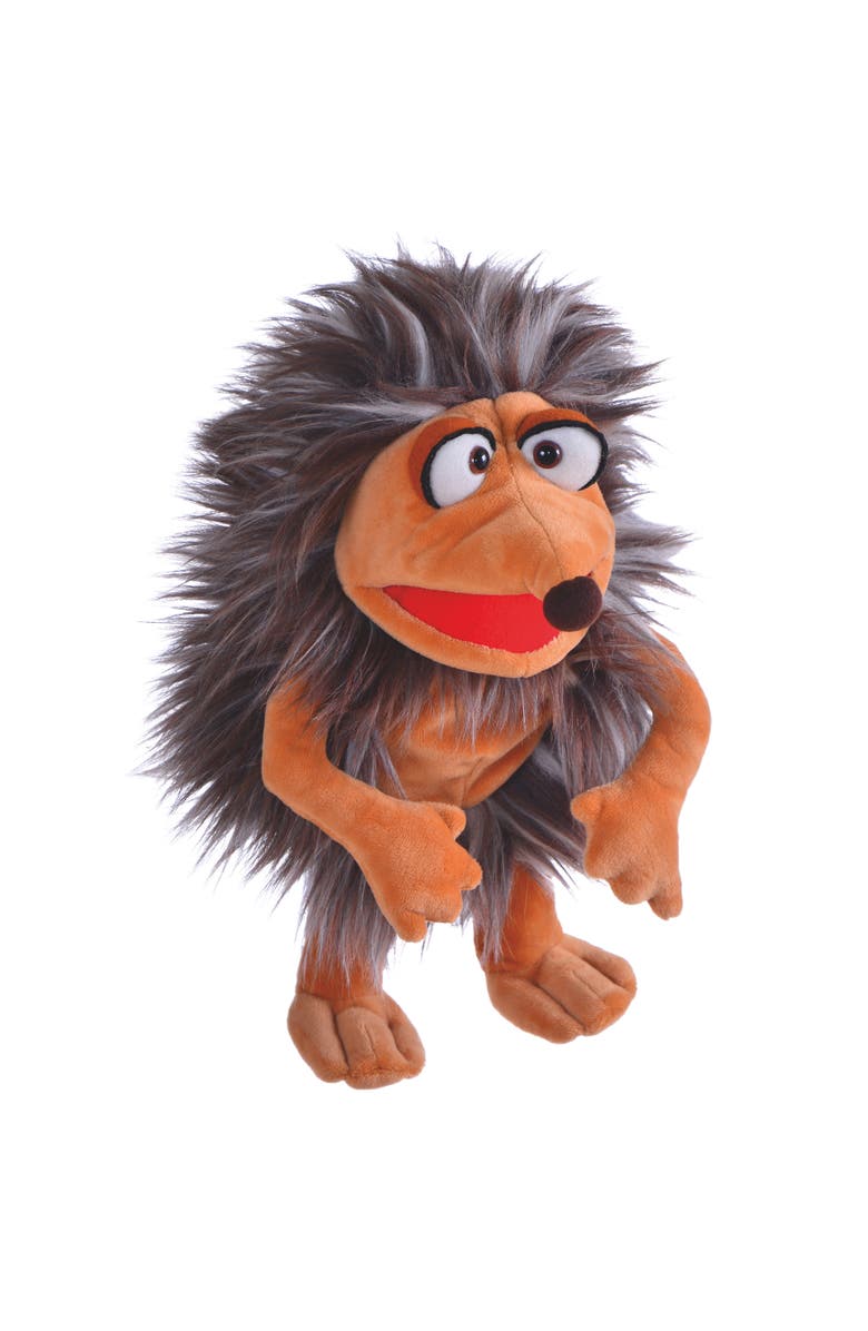 Living Puppets Pik The Hedgehog 12 Inch Plush Hand Puppet, Main, color, Multicolored