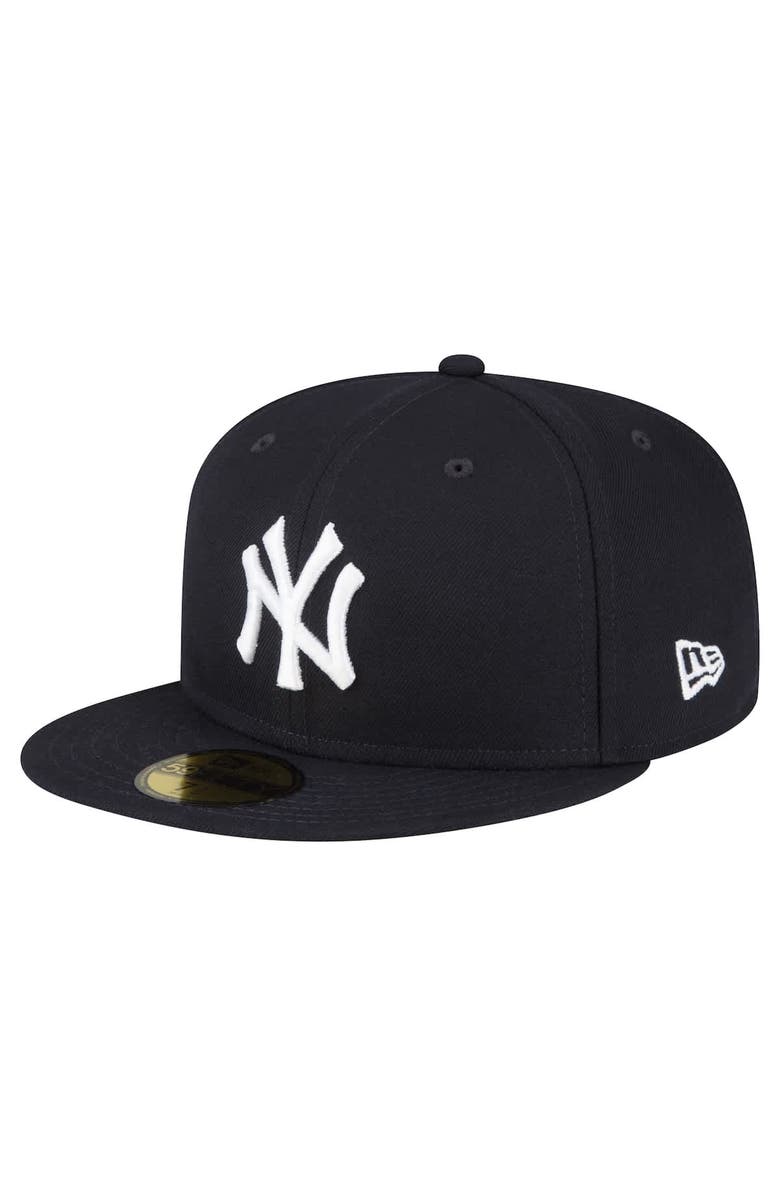 New Era Men's New Era CC Sabathia Navy New York Yankees 2025 National Baseball Hall of Fame 59FIFTY Fitted Hat, Alternate, color, Navy