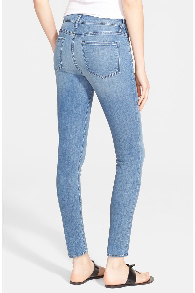 Denim 'Le Skinny de Jeanne' Jeans, Alternate, color, BARBOUR