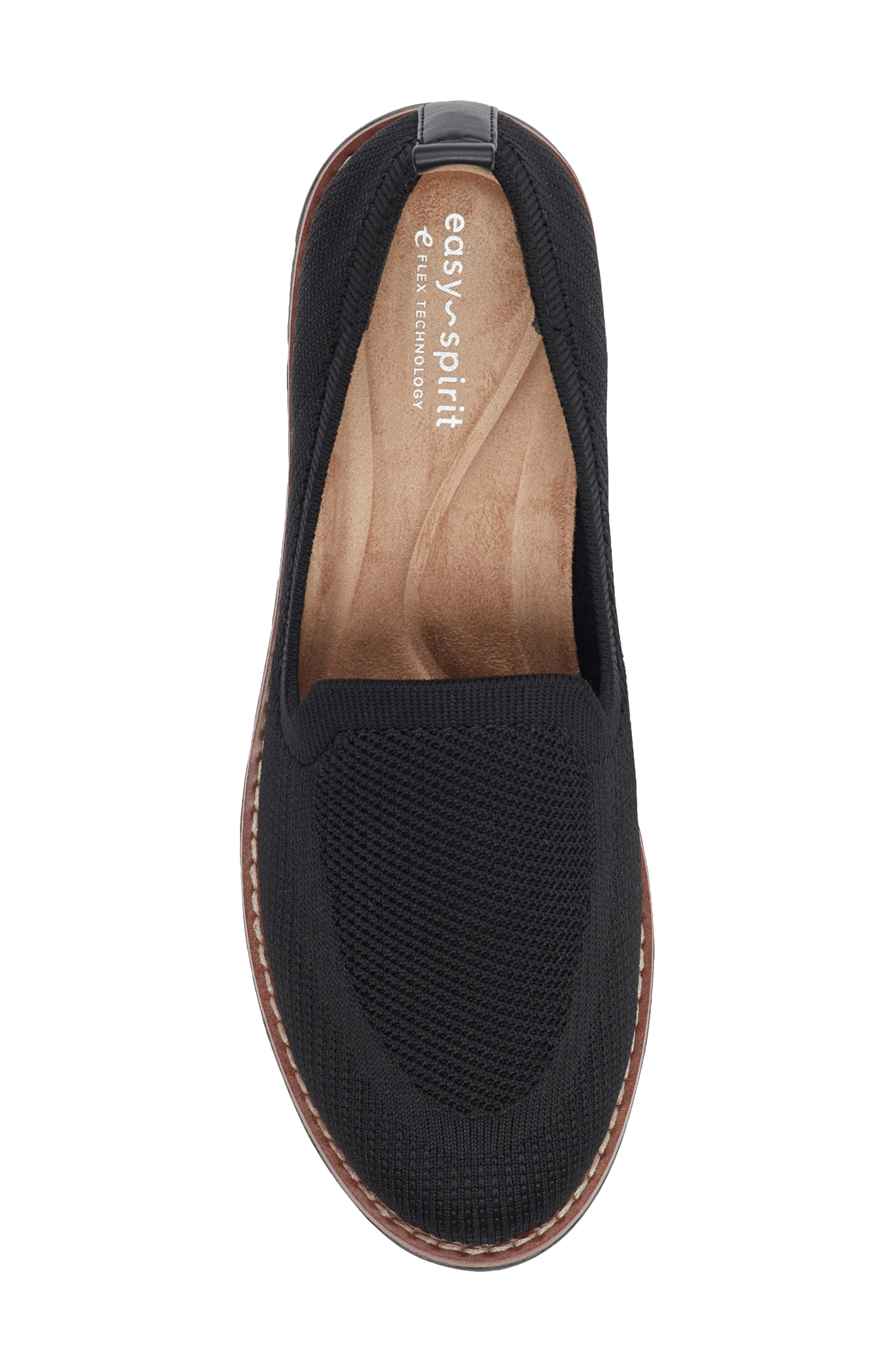 Valina Knit Slip-On Shoe, Alternate, color, BLACK/BLACK