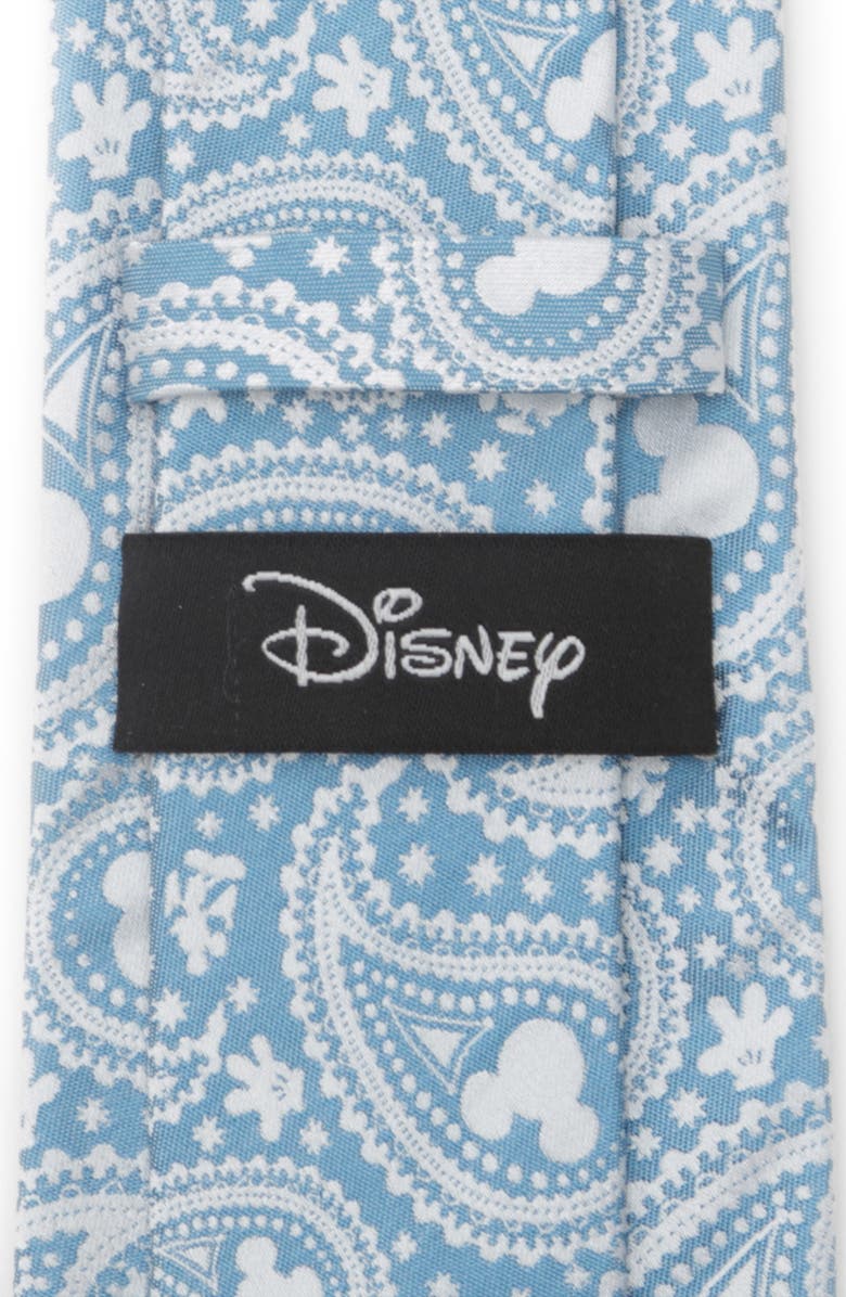 Cufflinks, Inc. Mickey Mouse Paisley Silk Tie, Alternate, color, Blue