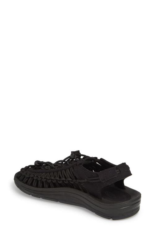 Keen 'uneek' Water Sneaker In Black/black