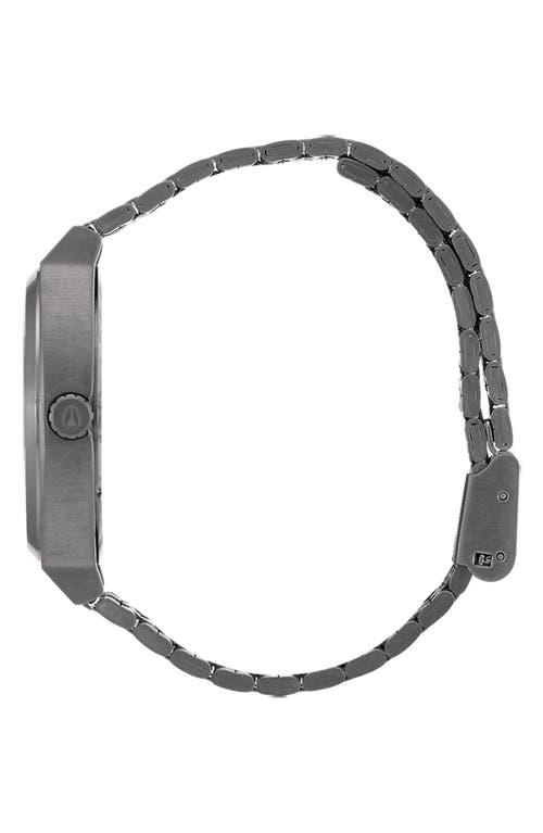 Nixon The Time Teller Bracelet Watch, 37mm In Black