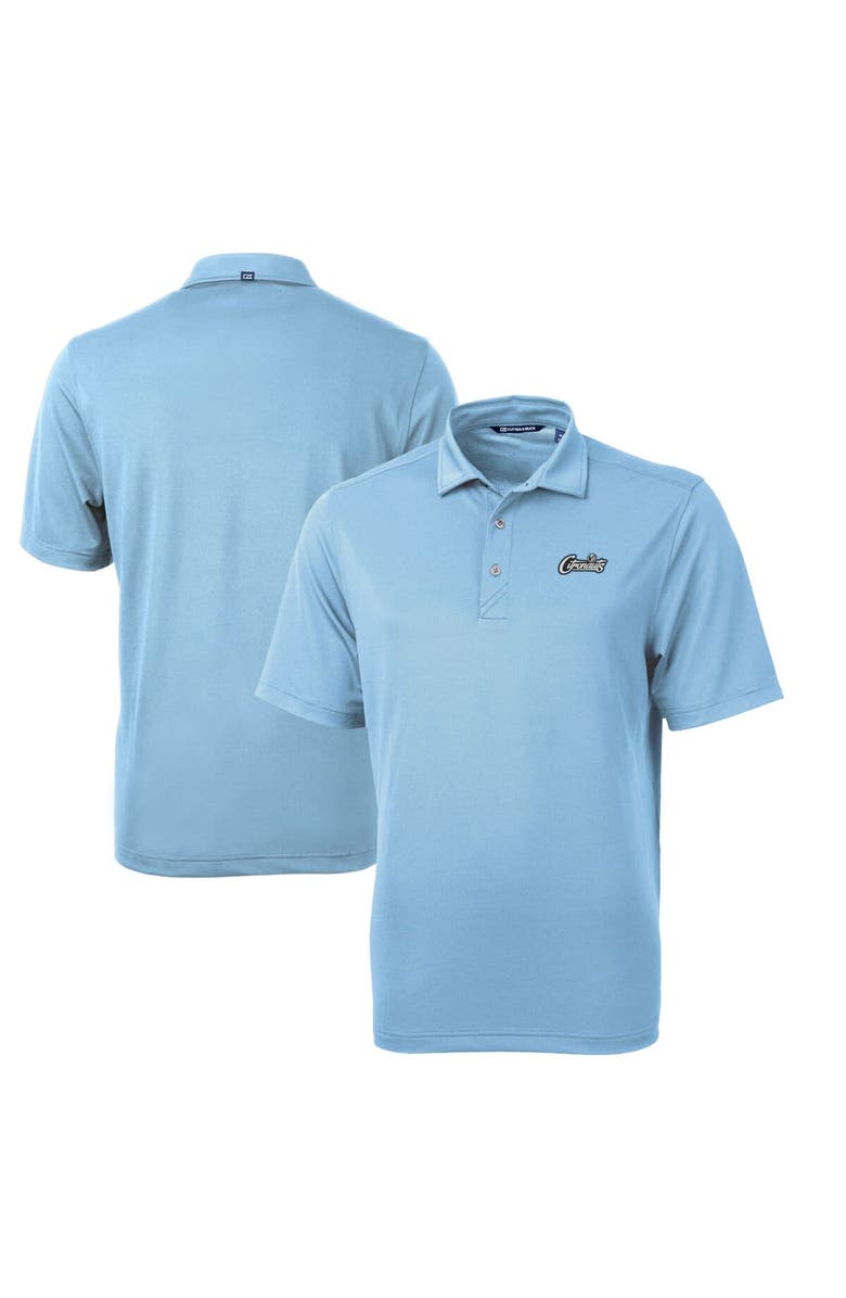 Cutter & Buck Men's Cutter & Buck Light Blue UCF Knights Citronaut Virtue Eco Pique Recycled Polo, Alternate, color, Light Blue