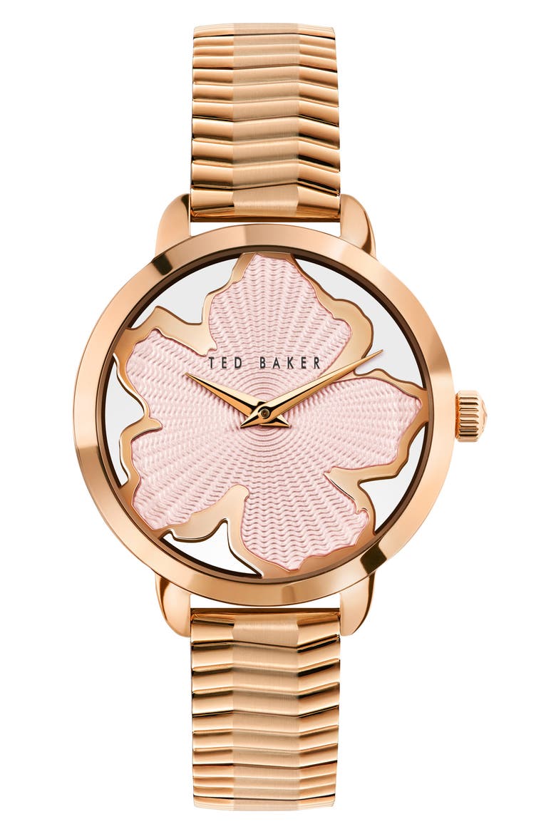 Lilabel 2H Bracelet Watch, 36mm, Main, color, ROSE GOLD/ PINK/ ROSE GOLD