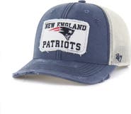 '47 Men's '47 Navy New England Patriots Egremont Well-Worn Adjustable Trucker Hat