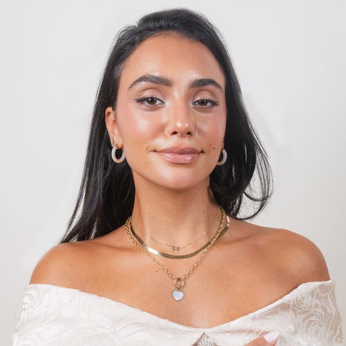 The Lovery Fine Jewelry Mother Of Pearl Heart Charm In Silver