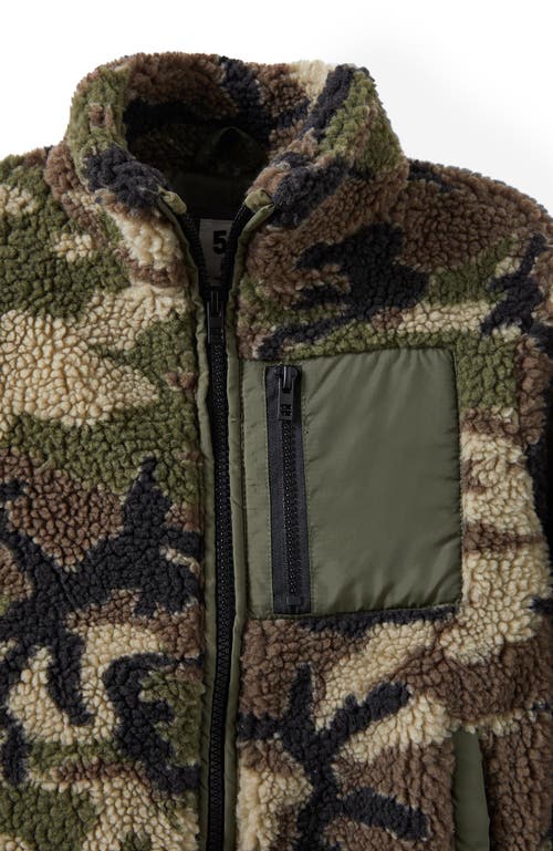 Cotton On Kids Kid's Simon Soft Fleece Jacket In Multi