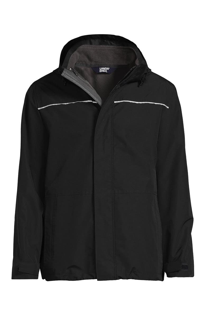 Lands' End Regular 3 in 1 Squall Jacket, Alternate, color, 