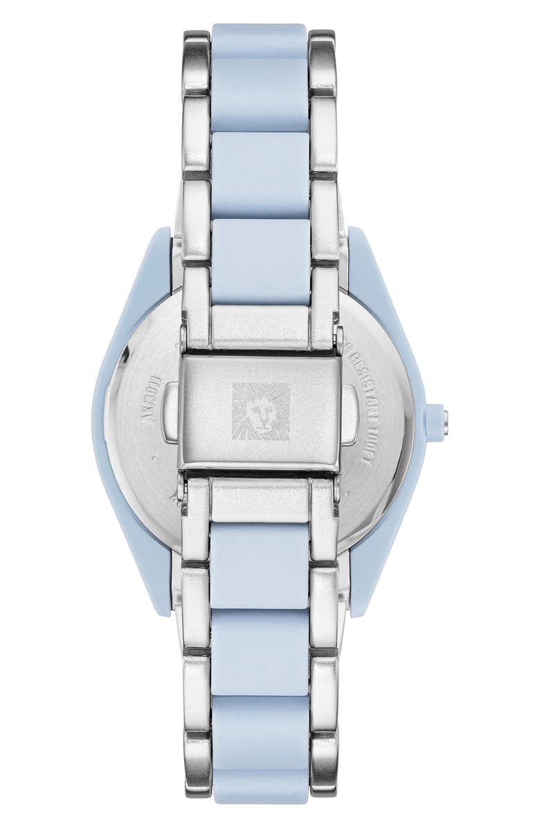 Anne Klein Considered Solar Recycled Ocean Plastic Bracelet Watch, 38.5mm, Alternate, color, 