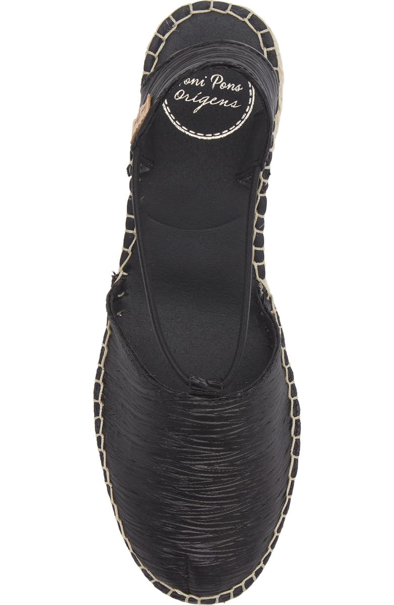 Toni Pons Telma Espadrille Wedge, Alternate, color, Negre