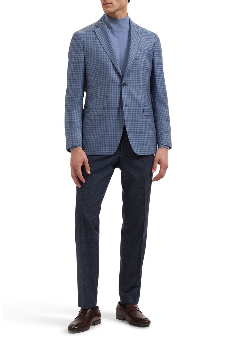 Wool Blazer, Alternate, color, ICE