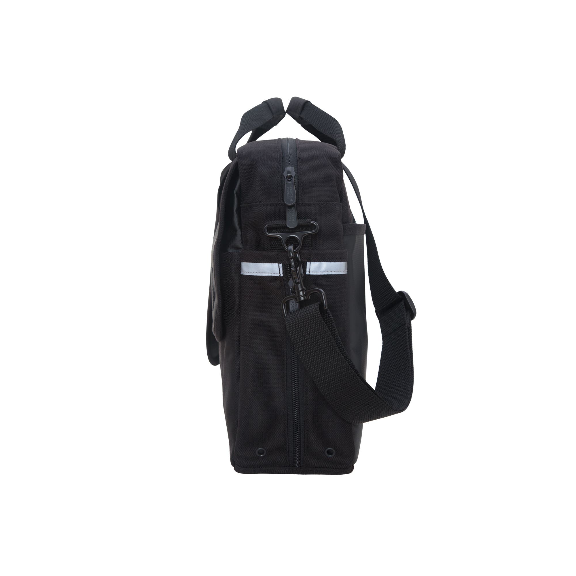 Manhattan Portage Webb Convertible Briefcase, Alternate, color, Black