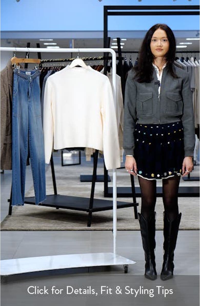 Mock Neck Sweater, sales video thumbnail