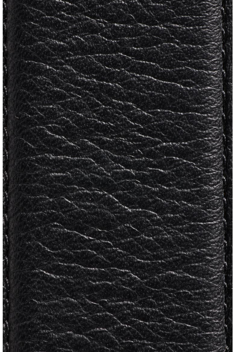 No. 11 Leather Belt, Alternate, color, BLACK GOLD