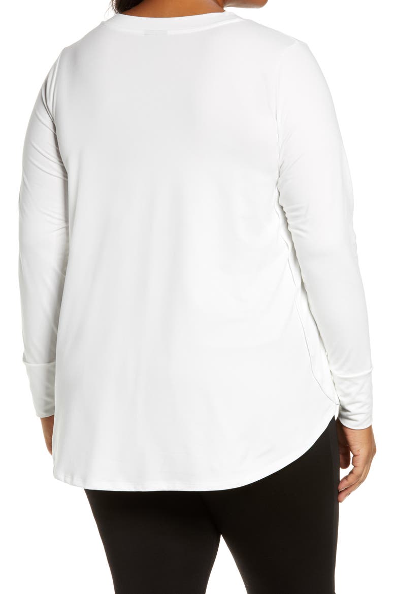 Butter Knit V-Neck Top, Alternate, color, IVORY