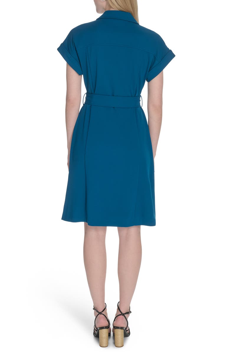 Calvin Klein Double Breasted Sheath Dress, Alternate, color, Cypress