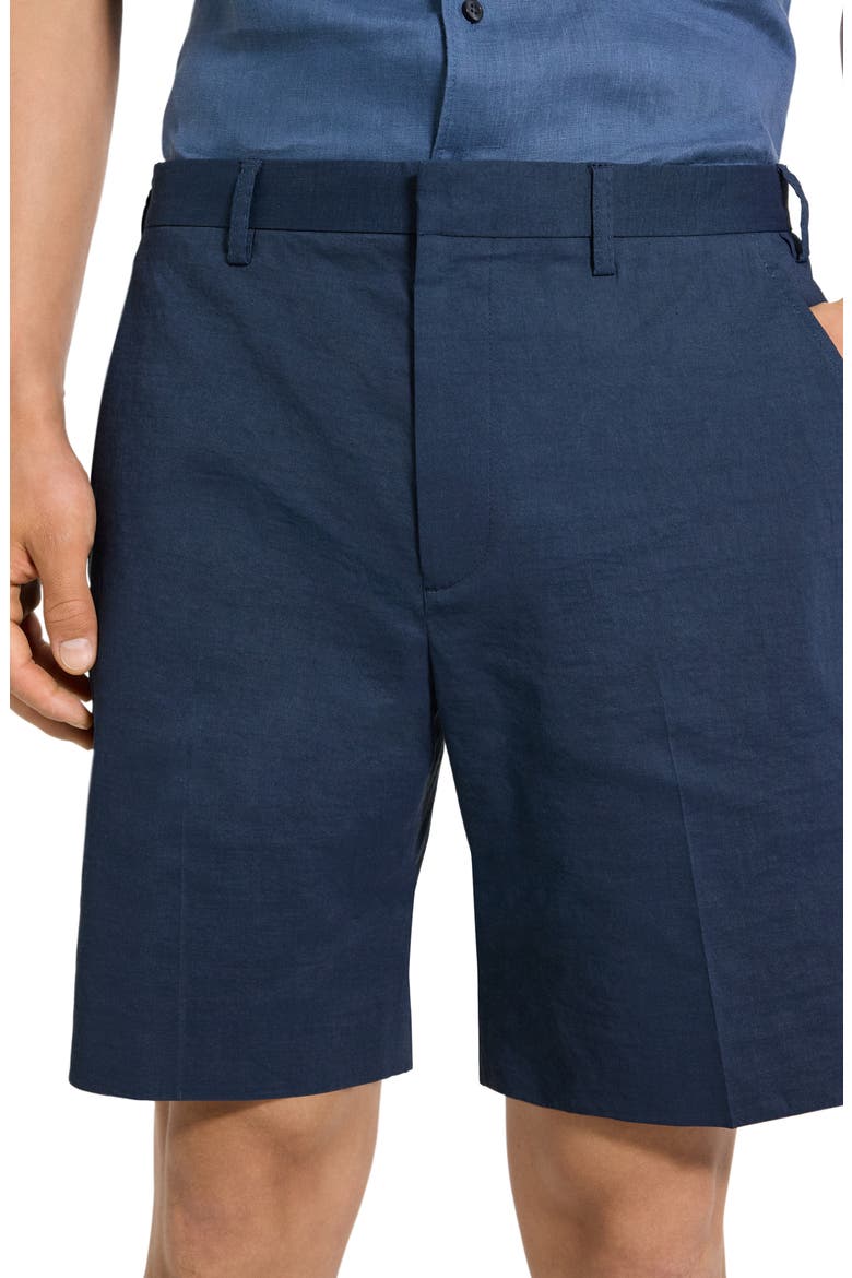 Standard Good Linen Blend Shorts, Alternate, color, DARK BLUE WING