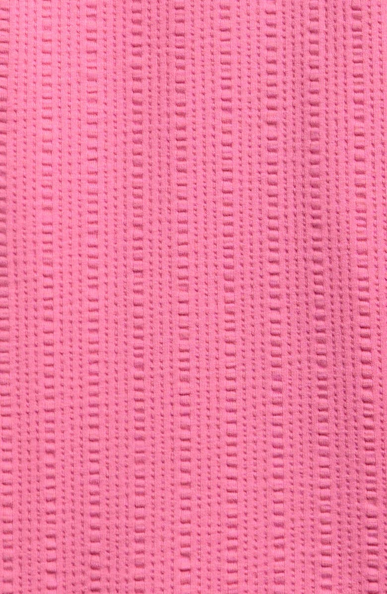 NEXT Kids' Textured Wide Leg Stretch Cotton Pants, Alternate, color, Pink