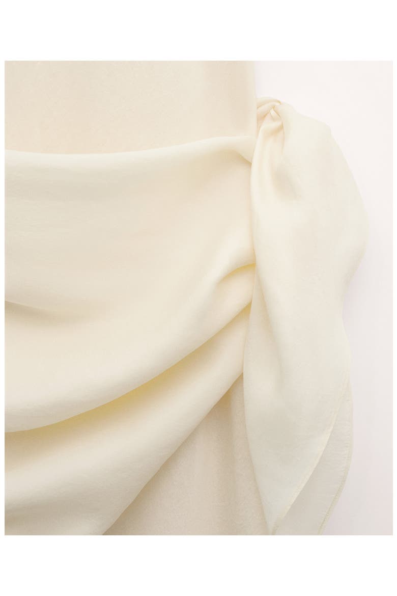 Midi Scarf Dress, Alternate, color, ECRU