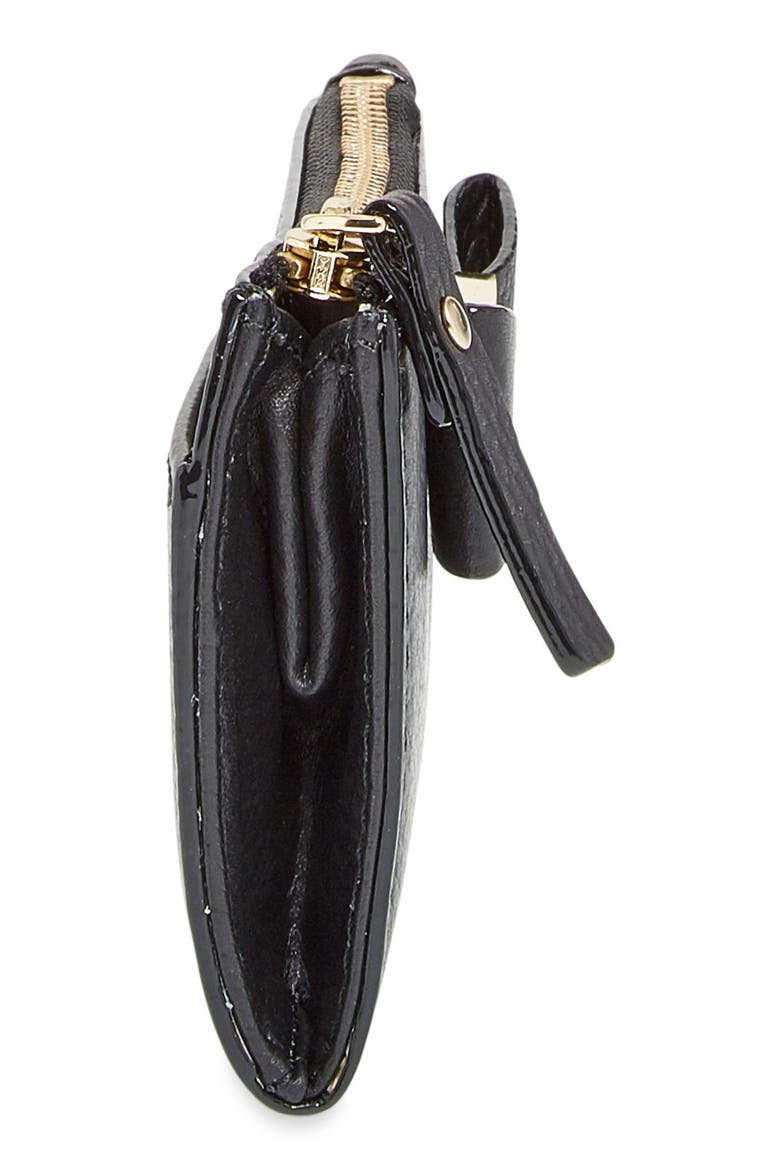 'renny drive' card holder, Alternate, color, BLACK