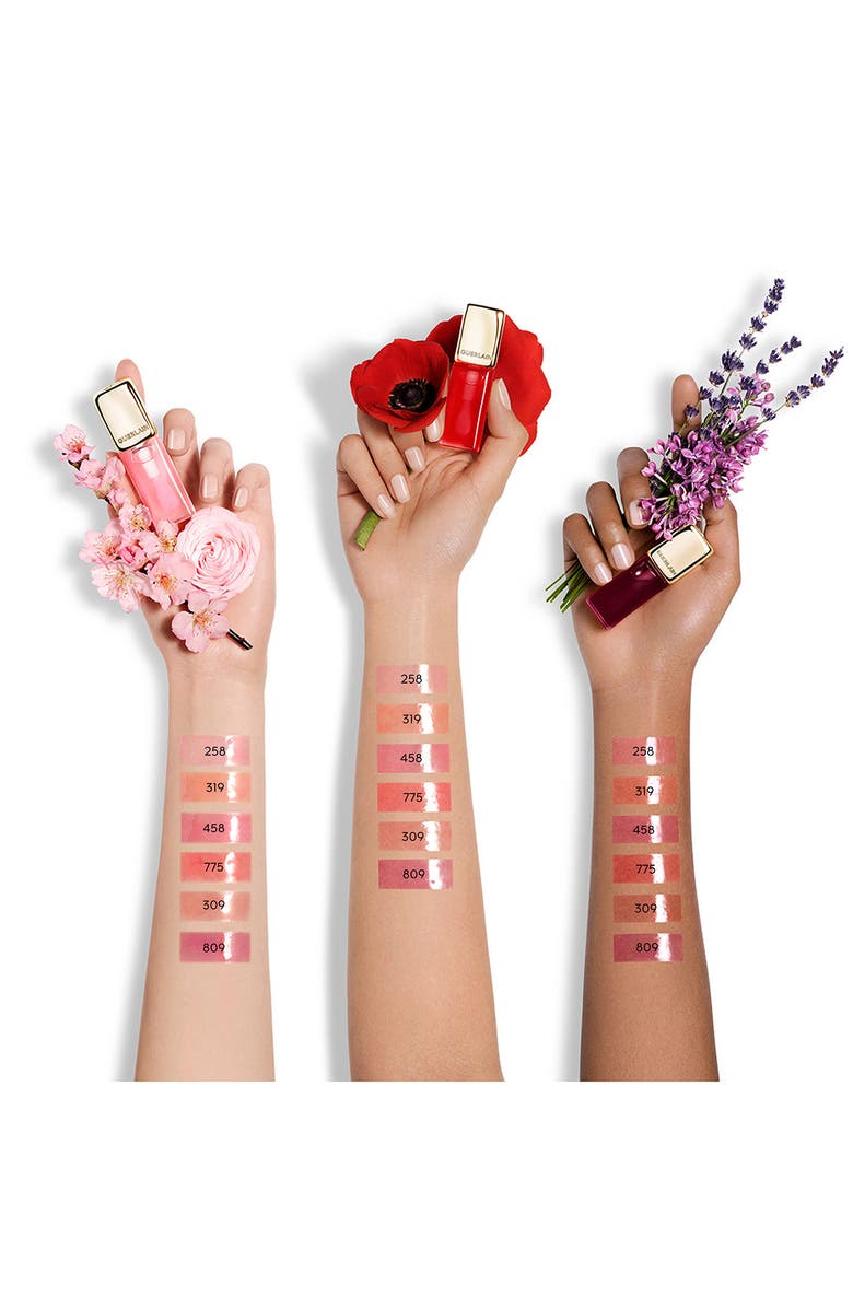 Guerlain Kiss Kiss Bee Glow Tinted Lip Oil, Alternate, color, 809 Lavender