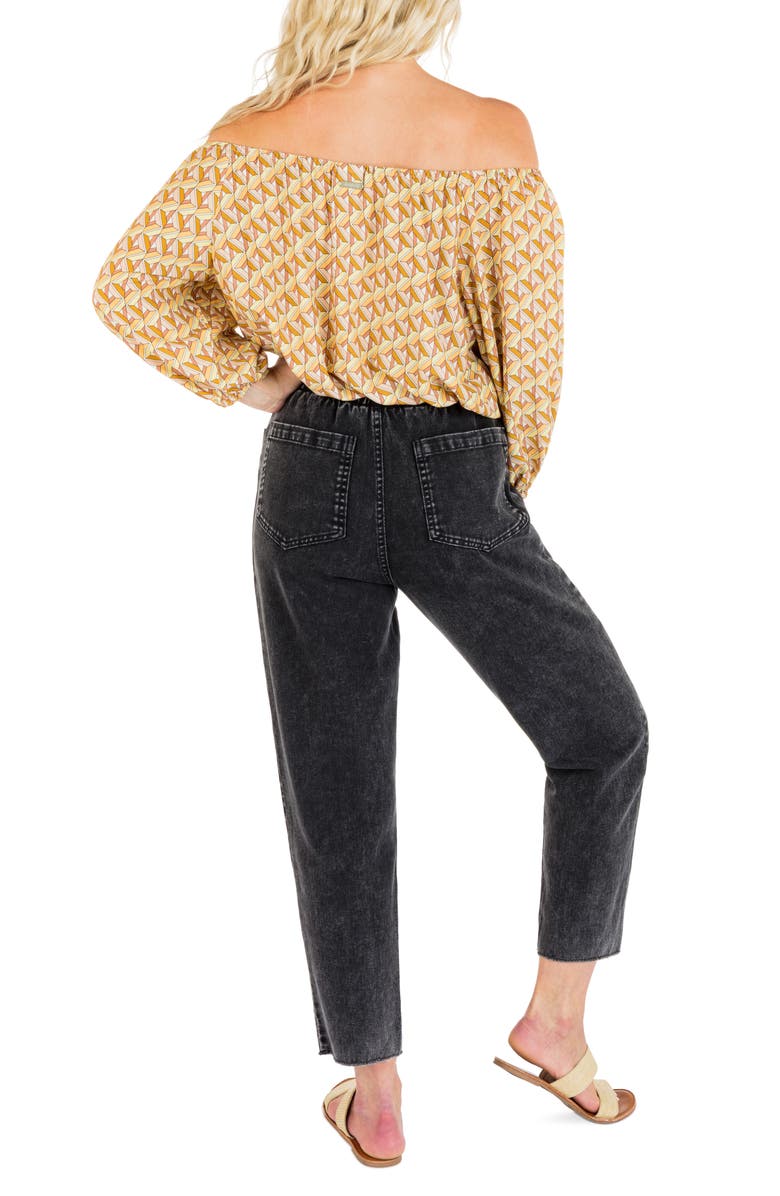 Hurley City Block Off the Shoulder Top, Alternate, color, 