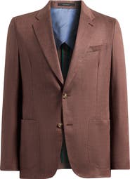Paul Smith Marylebone Solid Linen & Wool Twill Sport Coat