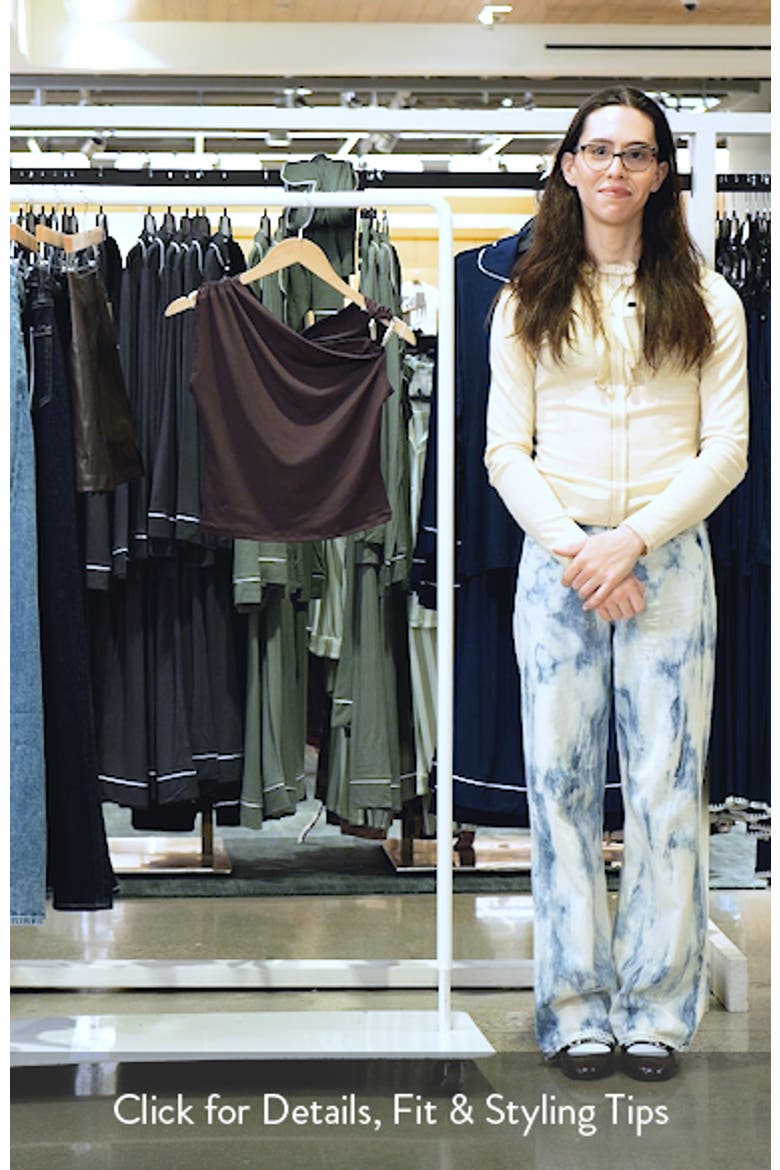 Metal Ring One-Shoulder Top video