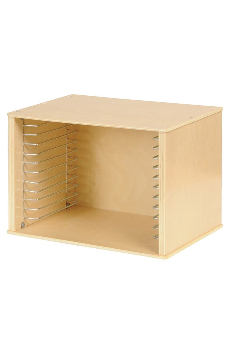 Kaplan Early Learning Company Kaplan Wooden Puzzle Rack, Alternate, color, Beige