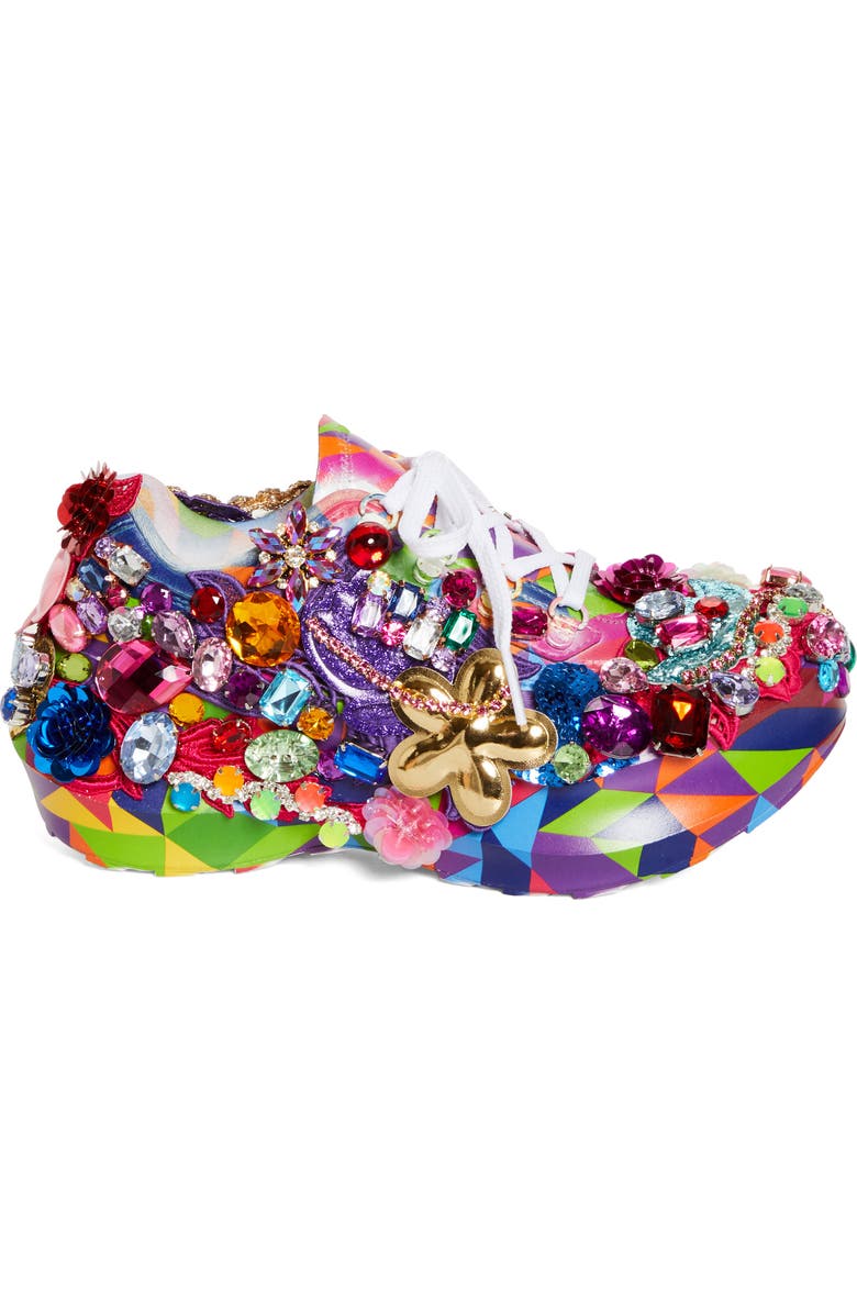 Comme des Garçons x Salomon Phantasm Embellished Platform Sneaker, Alternate, color,