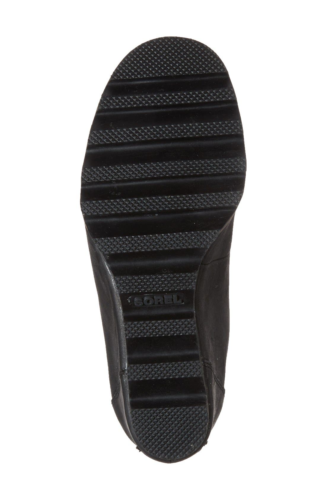 SOREL 'Conquest' Waterproof Wedge Boot, Alternate, color, 