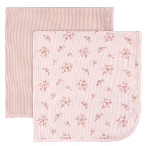 Tan Cotton Blankets 2-Pack Set (Baby)