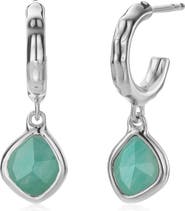 Monica Vinader Siren Mini Nugget Drop Earrings