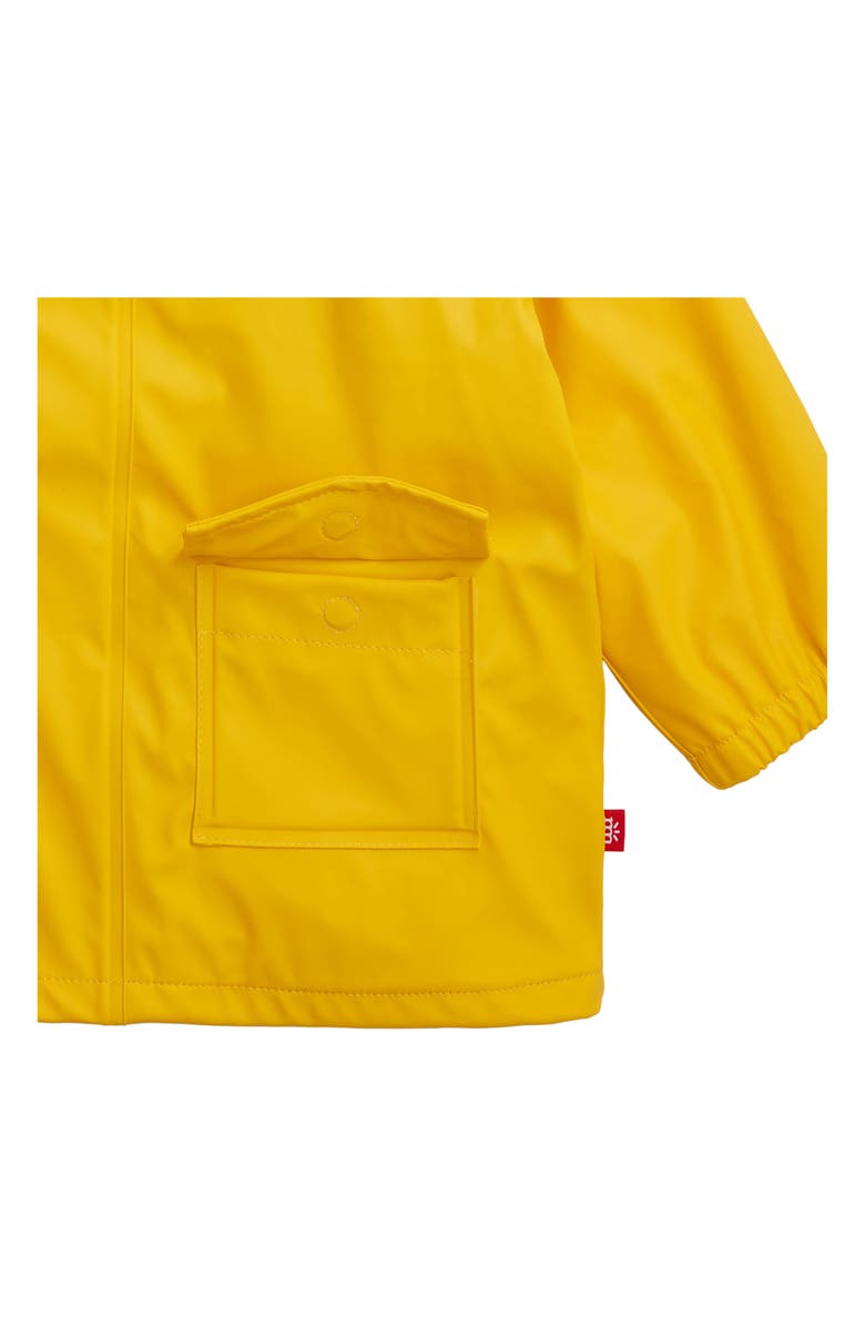 Magnetic Me Hooded Citrus Raincoat, Alternate, color, 
