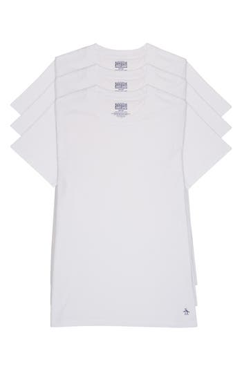Original Penguin 3-pack Supersoft Cotton Crewneck T-shirts