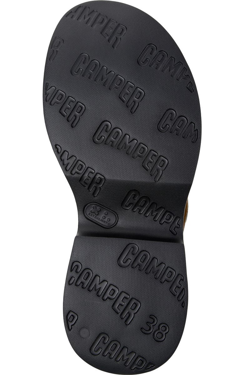 Camper Tasha X-Strap Platform Sandal, Alternate, color, Dark Green