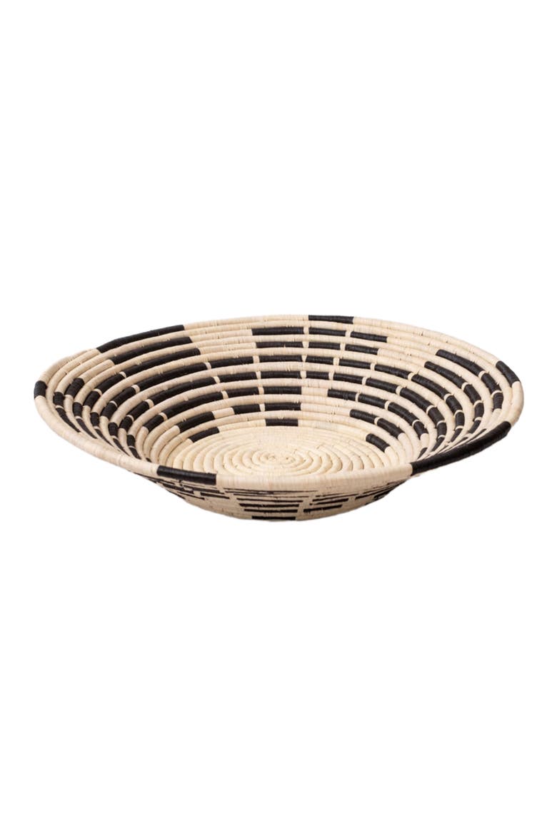 Large Amplify Basket, Alternate, color, Black & Natural Fiber
