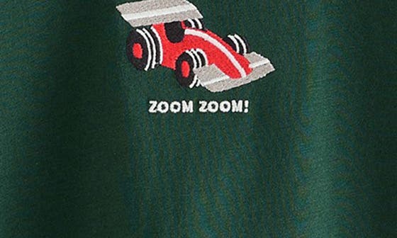 NEXT Kids' Race Car Embroidered Cotton T-Shirt — фото 7