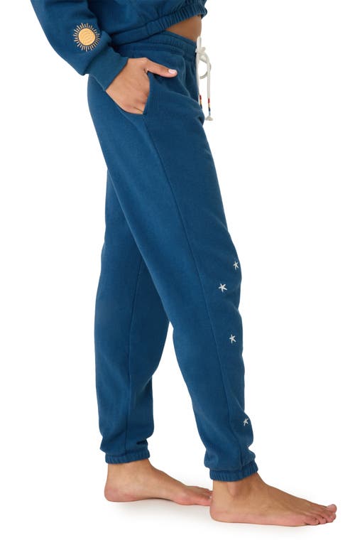 Shop Pj Salvage Maritime Banded Joggers In Harbor