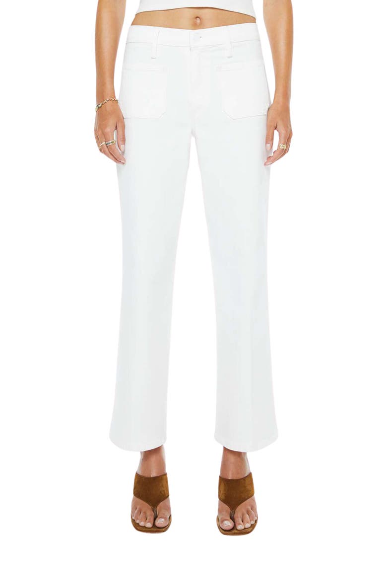 The Maven Patch Pocket Ankle Straight Leg Jeans, Main, color, TOTALLY INNOCENT