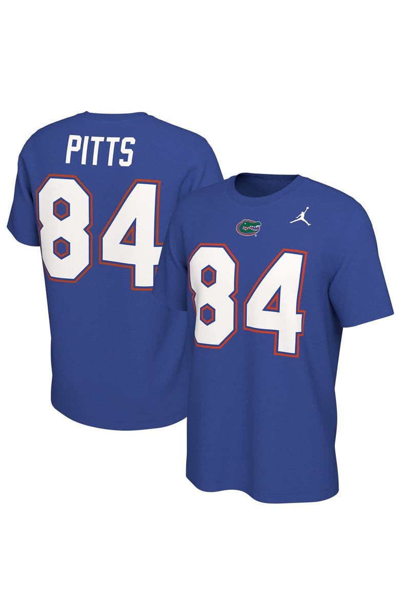 Jordan Brand Men's Jordan Brand Kyle Pitts Royal Florida Gators Alumni Name & Number T-Shirt, Main, color, 