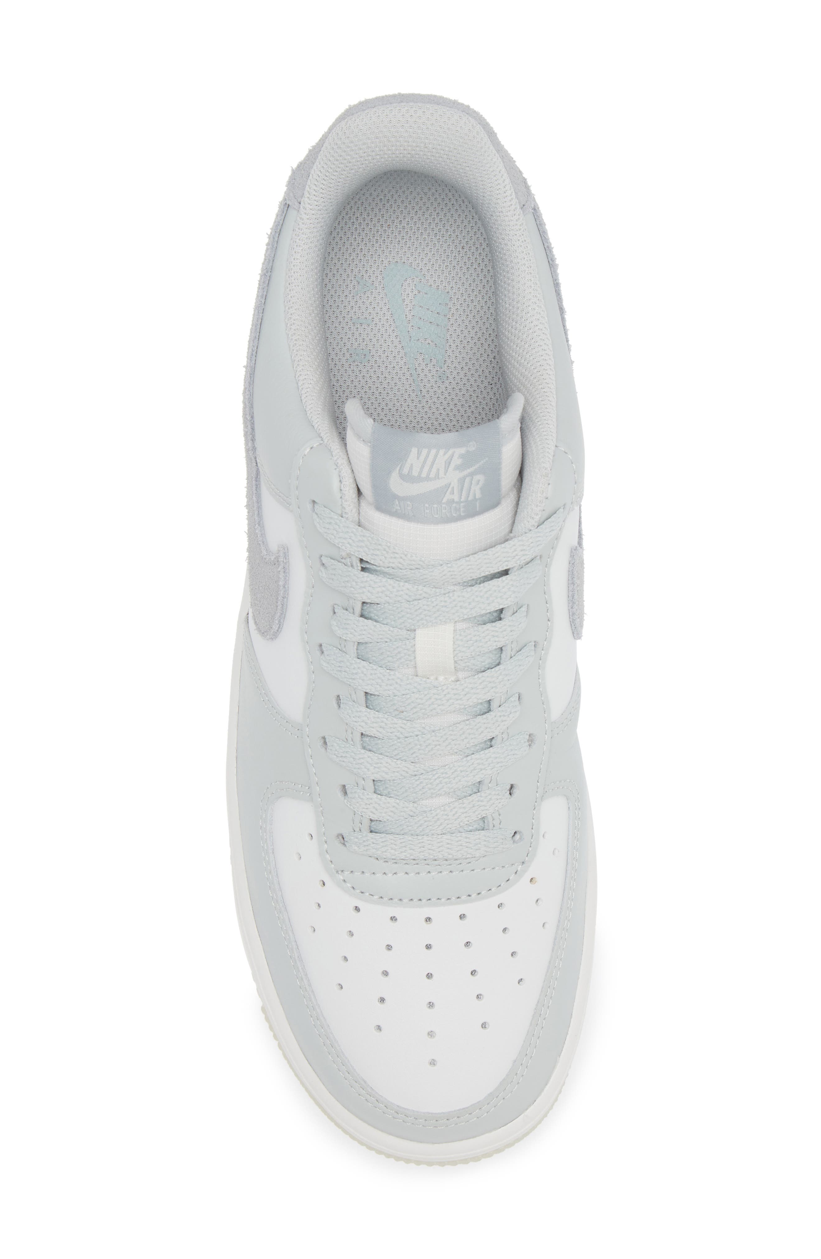 Nike Air Force 1 '07 Sneaker, Alternate, color, Silver/ Light Pumice/ White