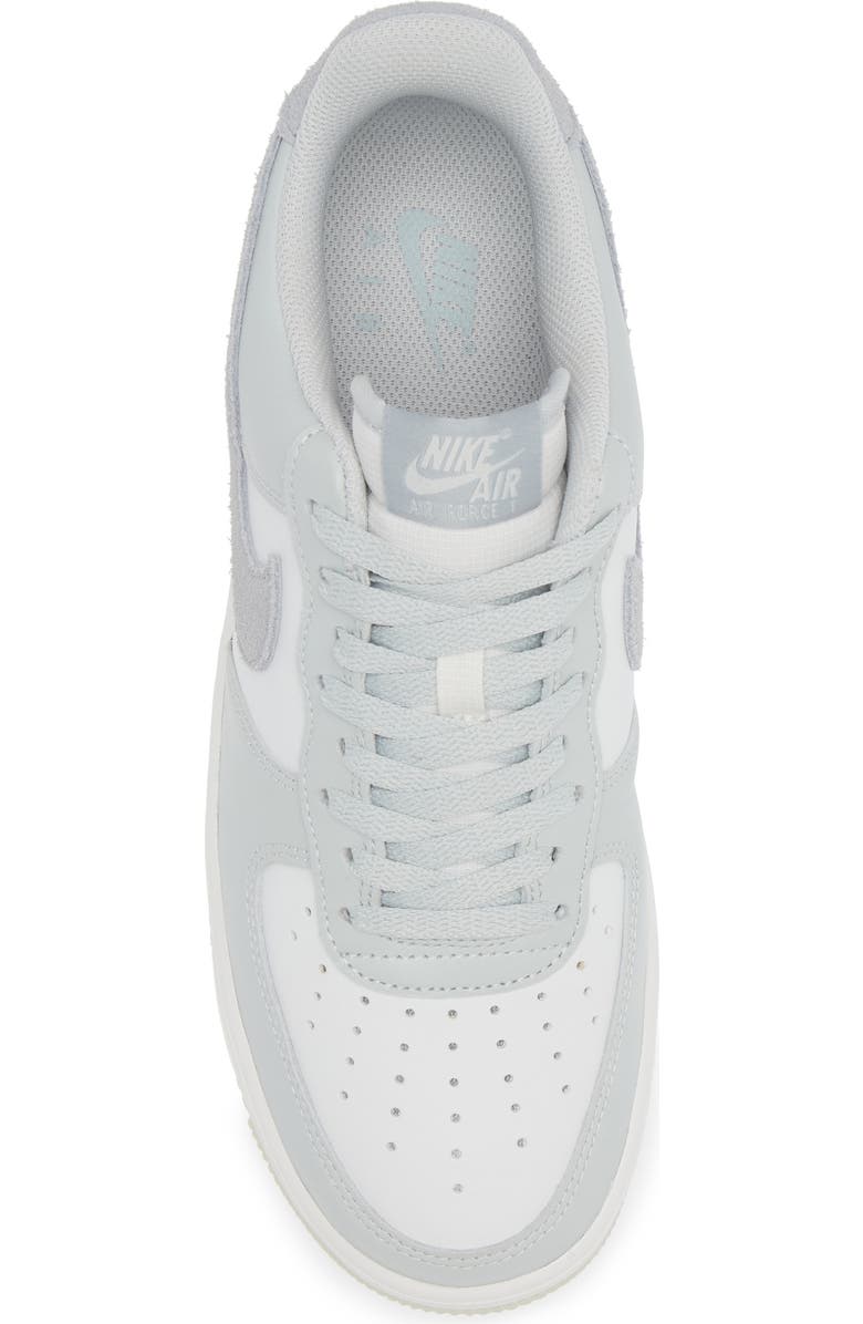 Nike Air Force 1 '07 Sneaker, Alternate, color, Silver/ Light Pumice/ White