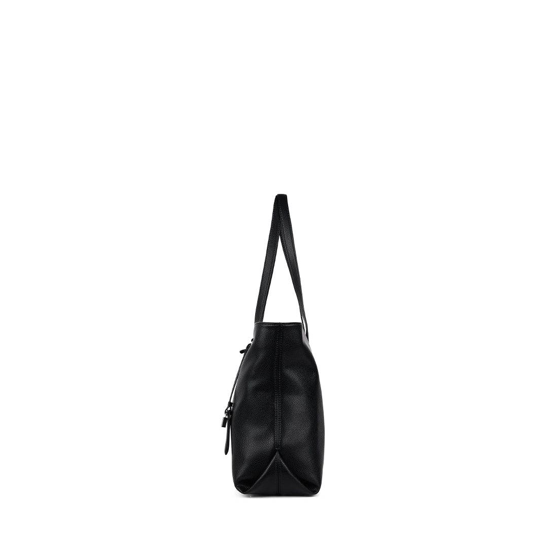 Lambert Britney - Vegan Suede Tote Bag, Alternate, color, Black