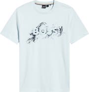BOSS Thompson Embossed Logo Graphic T-Shirt