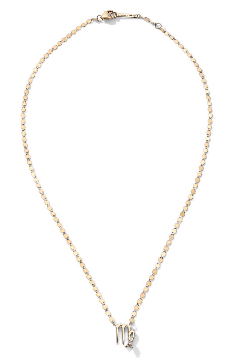 LANA Solo Scorpio Pendant Necklace, Main, color,