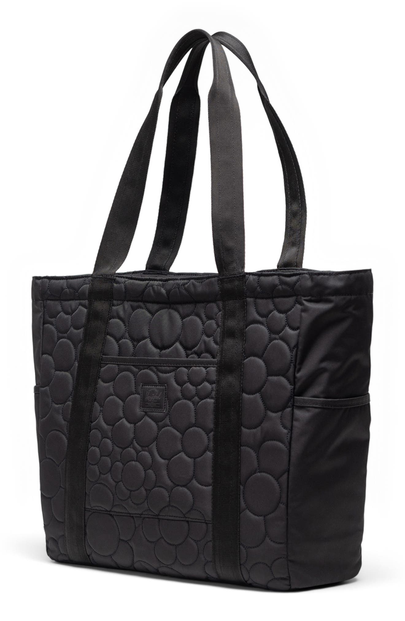 Heritage Recycled Twill Tote, Alternate, color, BLACK TONAL DAISY