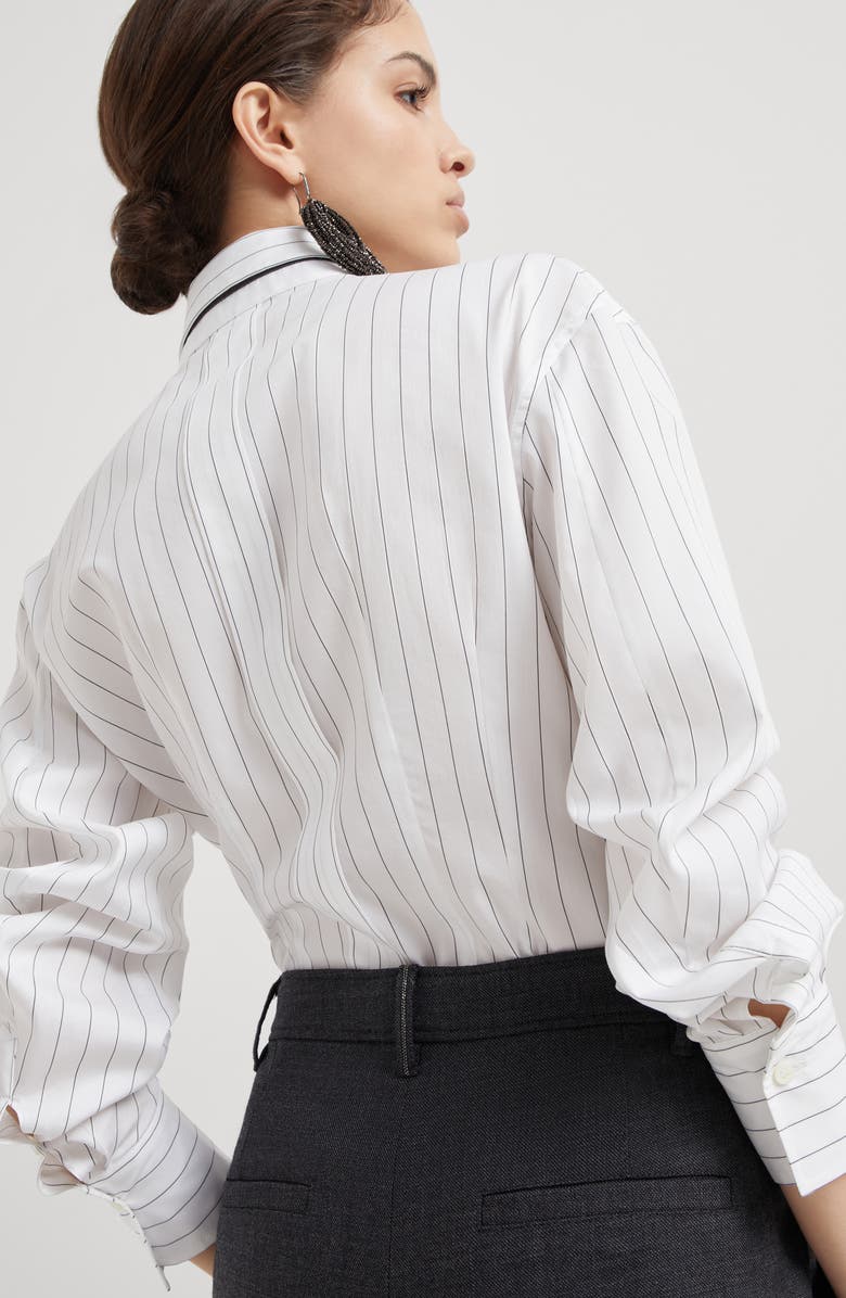 Brunello Cucinelli Loose Wrapped trousers, Alternate, color,